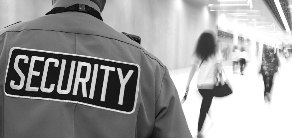 Manned security services